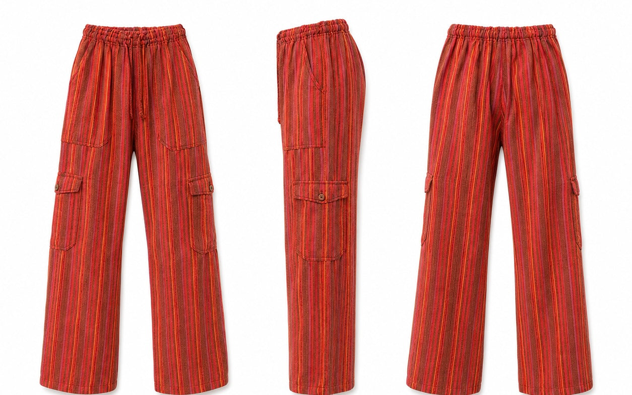 Pantalón Boho Rayas
