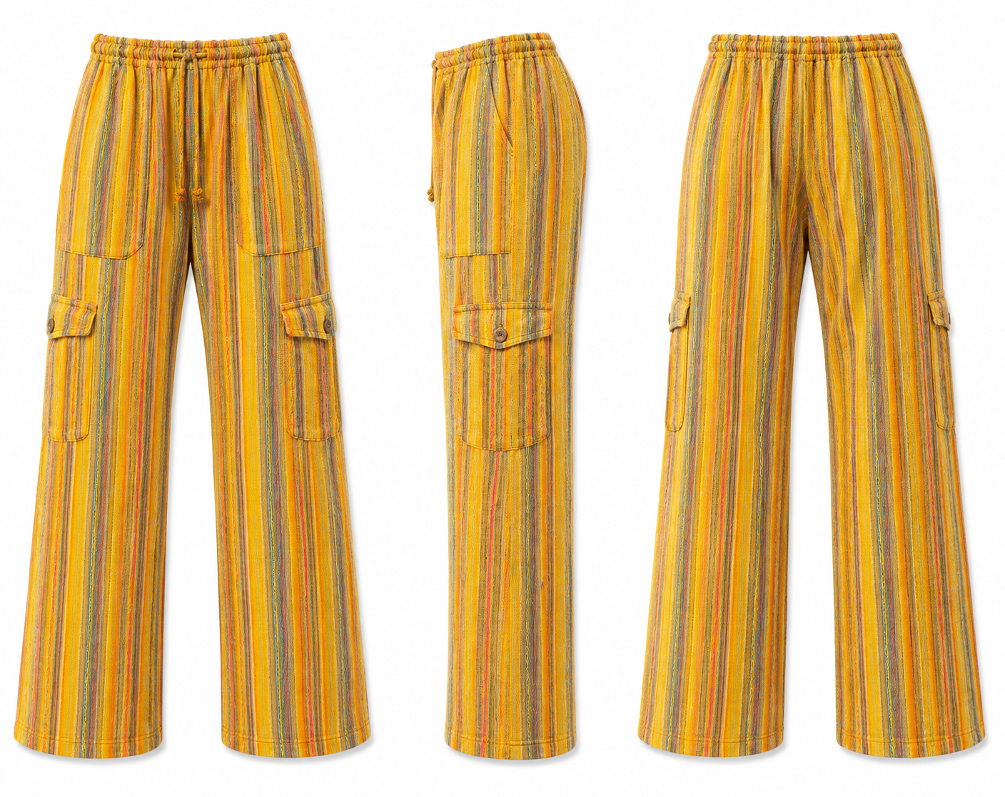 Pantalón Boho Rayas